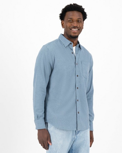 Men's Lance Regular Fit Shirt -  blue