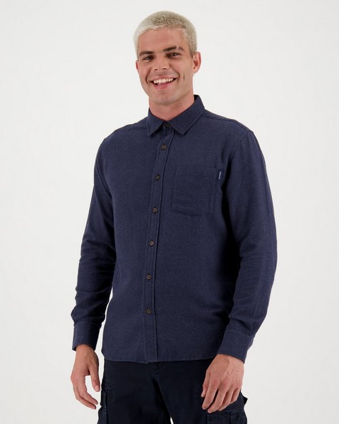 Men's Lance Regular Fit Shirt -  navy