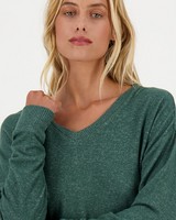 Women's Jolene Top -  emerald