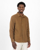 Men's Finn Regular Fit Shirt -  brown