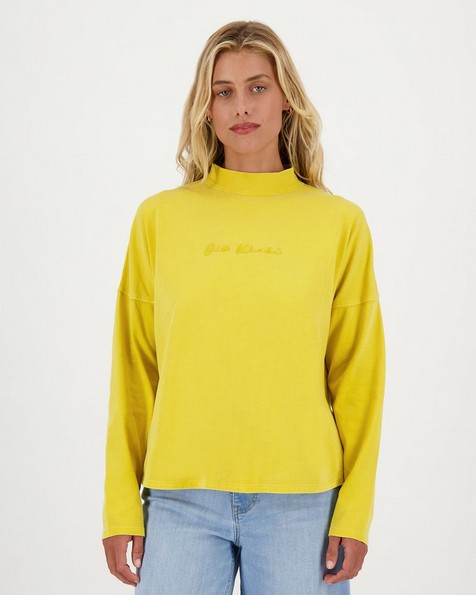Women's Nirvana Overdye Top -  yellow