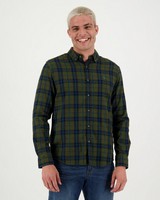 Men's Jacob Slim Fit Shirt -  olive