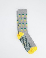 Men's Lambert Pineapple Sock -  grey