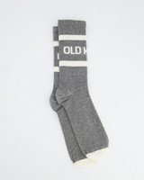 Men's Bart Branded Sock -  grey