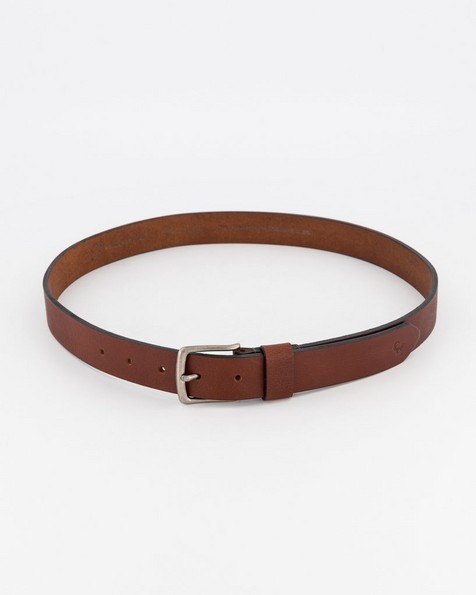 Women's Kodiak Leather Belt -  brown