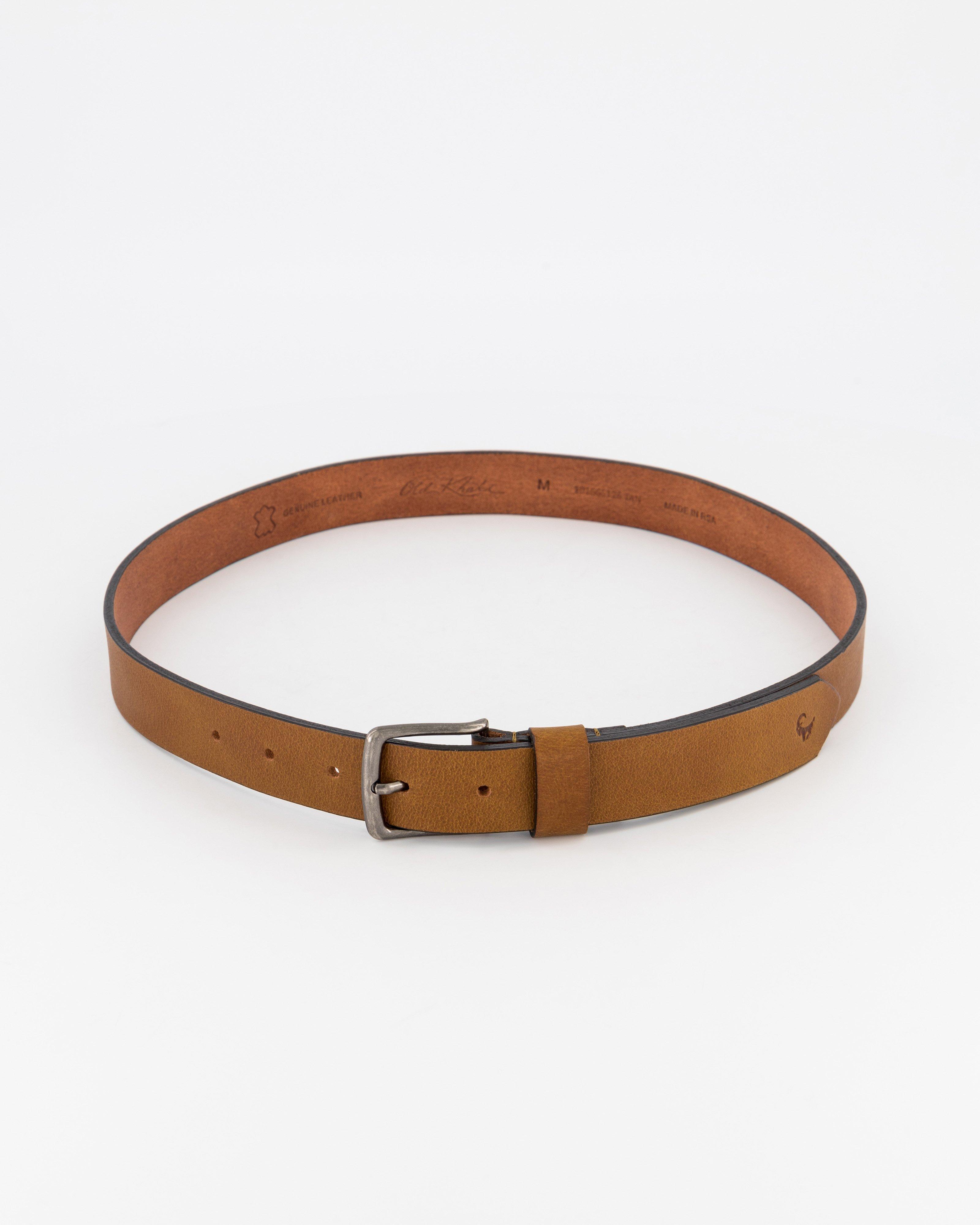 Women's Kodiak Leather Belt Old Khaki
