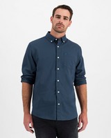 Men's Mitch Regular Fit Shirt -  midblue