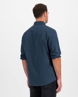 Men's Mitch Regular Fit Shirt -  midblue