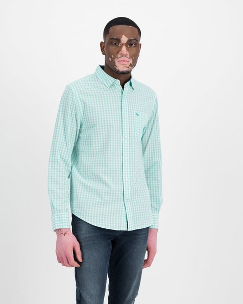 Men's Jackson Slim Fit Shirt -  aqua