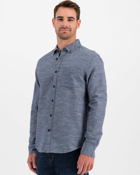 Men's Jude Slim Fit Shirt -  charcoal