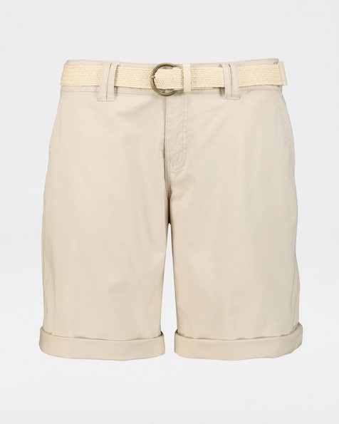 Women's Cate Belted Chino Shorts | Old Khaki