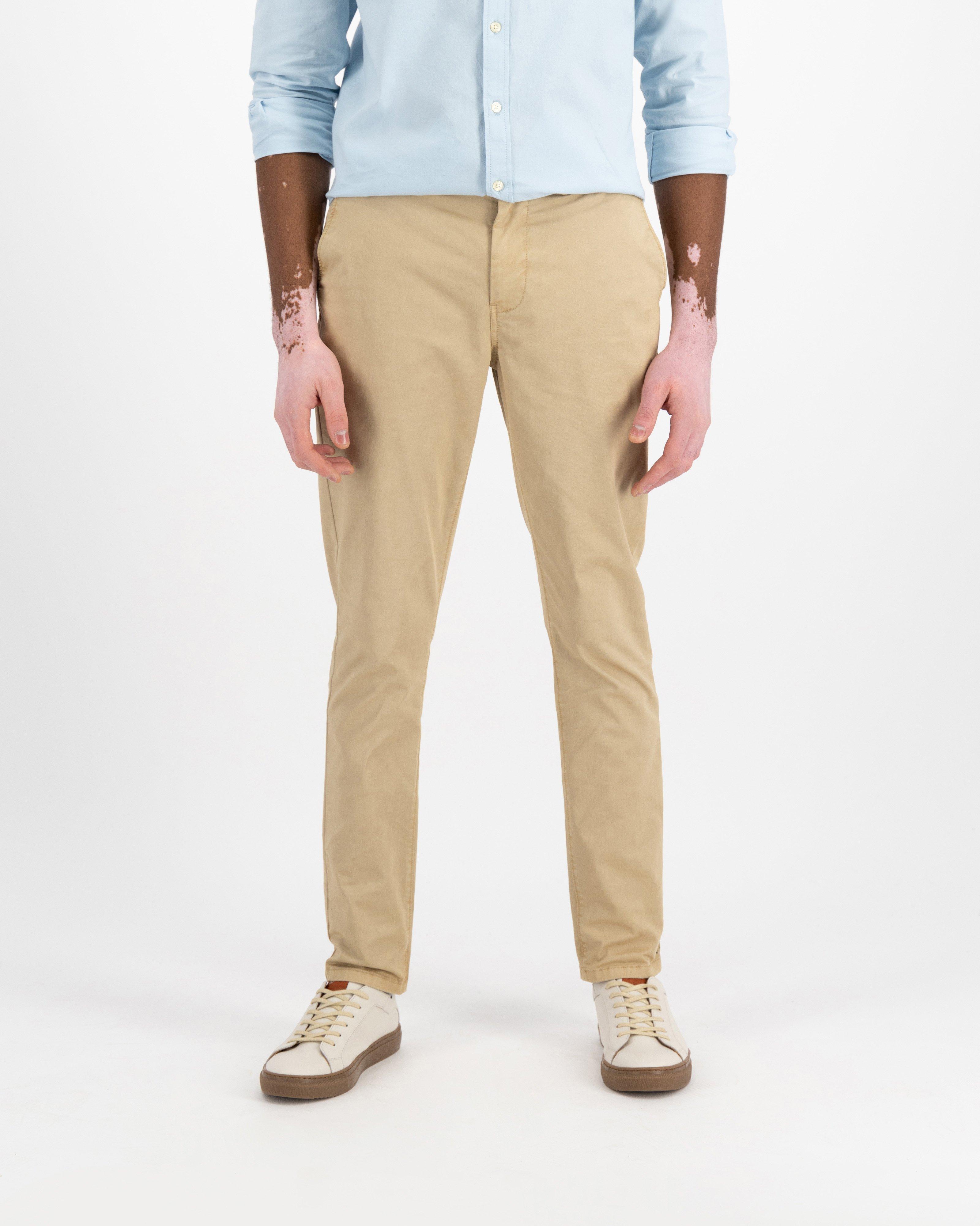 Mens skinny chino joggers hot sale