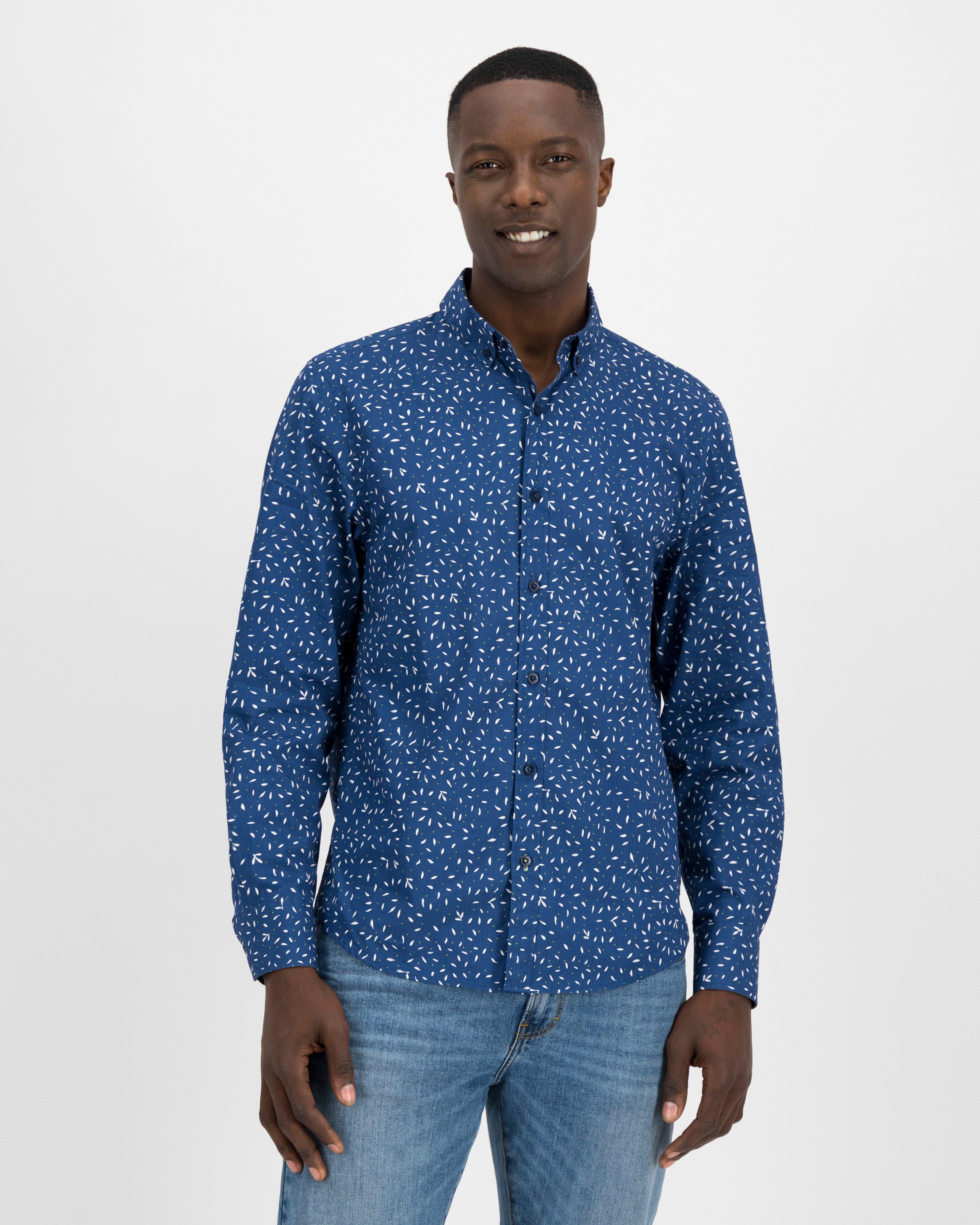 Men's Zeek Slim Fit Shirt -  Navy