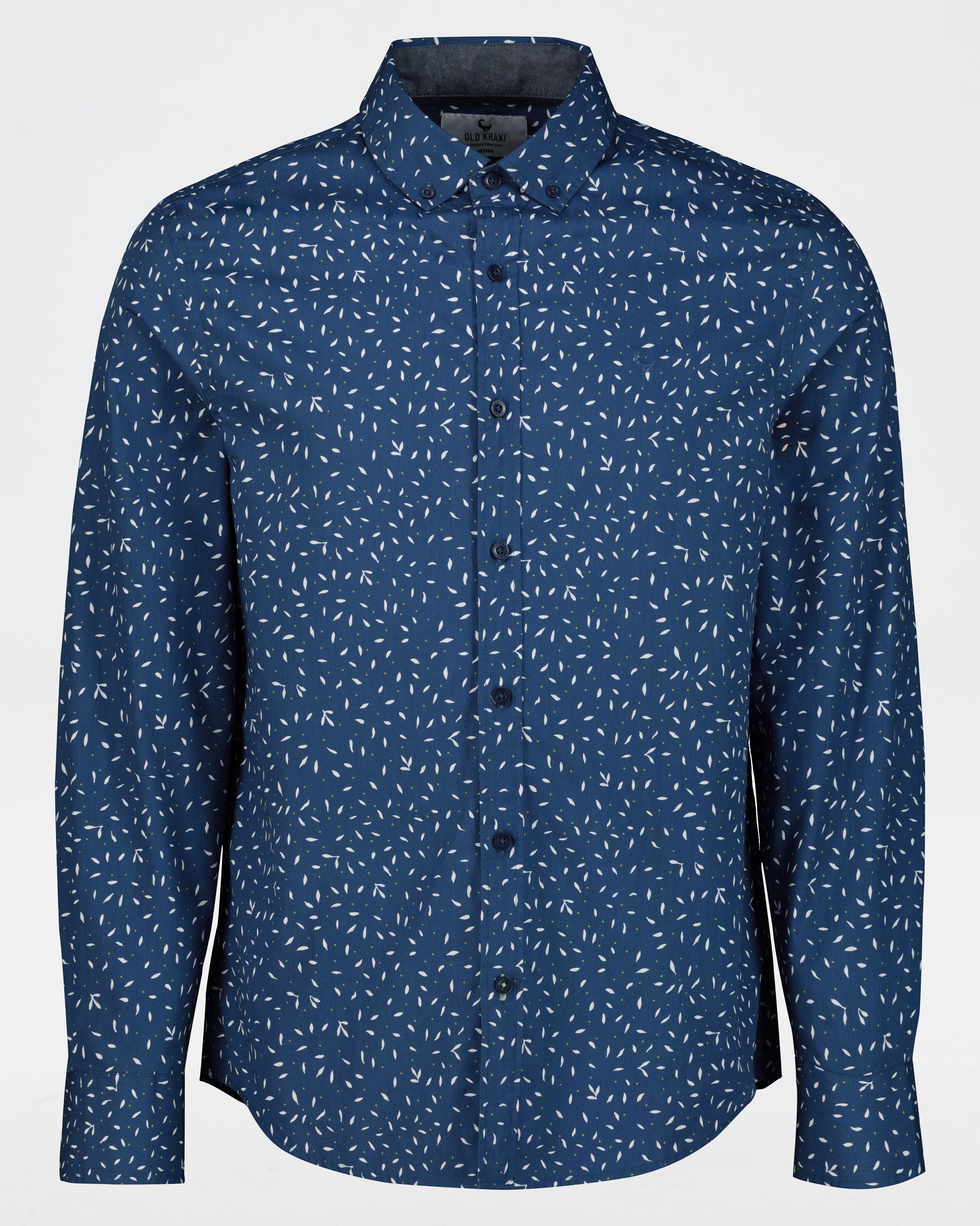 Men's Zeek Slim Fit Shirt -  Navy