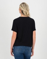 Women's Jackie T-Shirt -  black