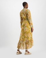 Women's Jemima Tiered Dress -  ochre