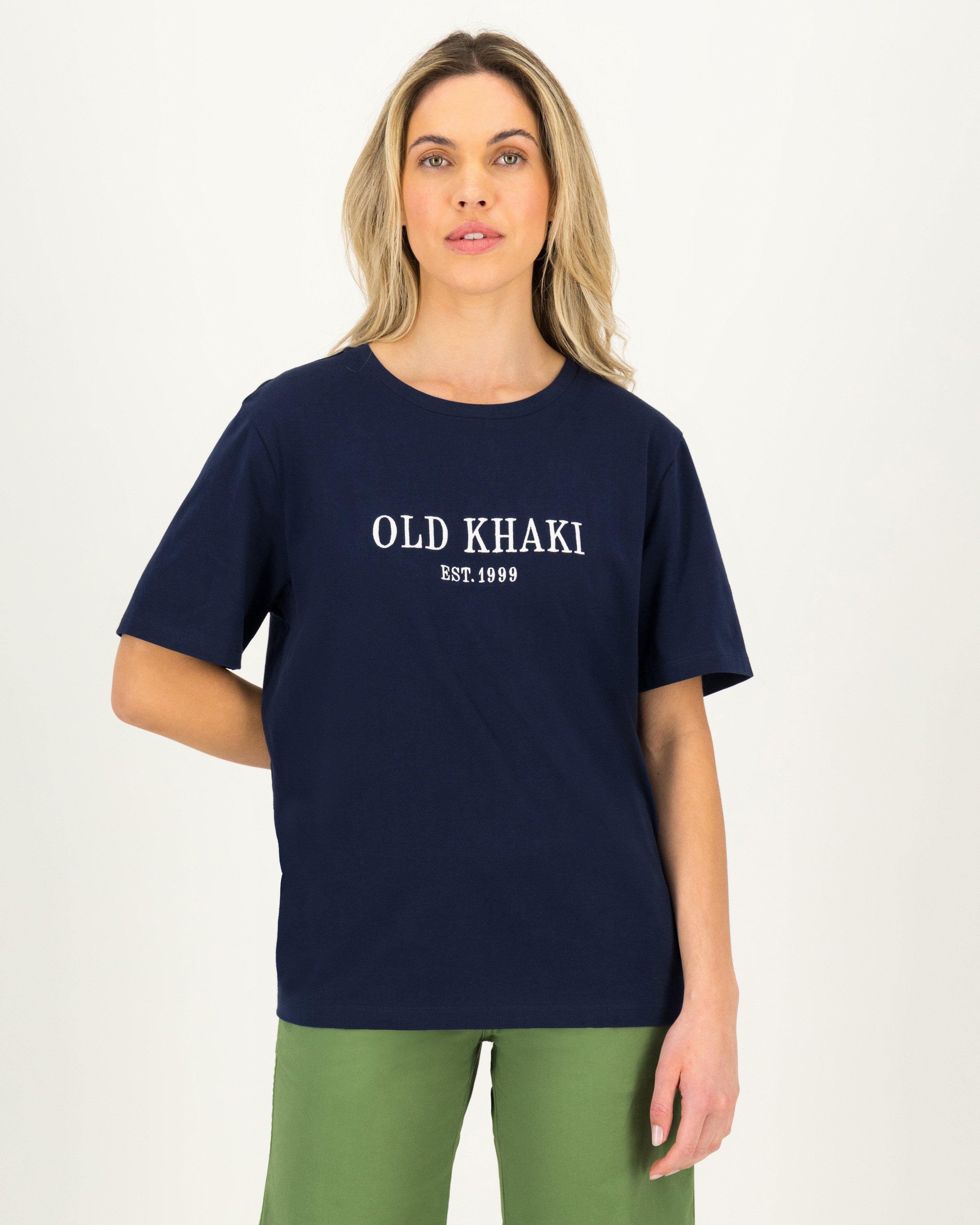 Women's Sadie Heritage Regular Fit T-Shirt | Old Khaki