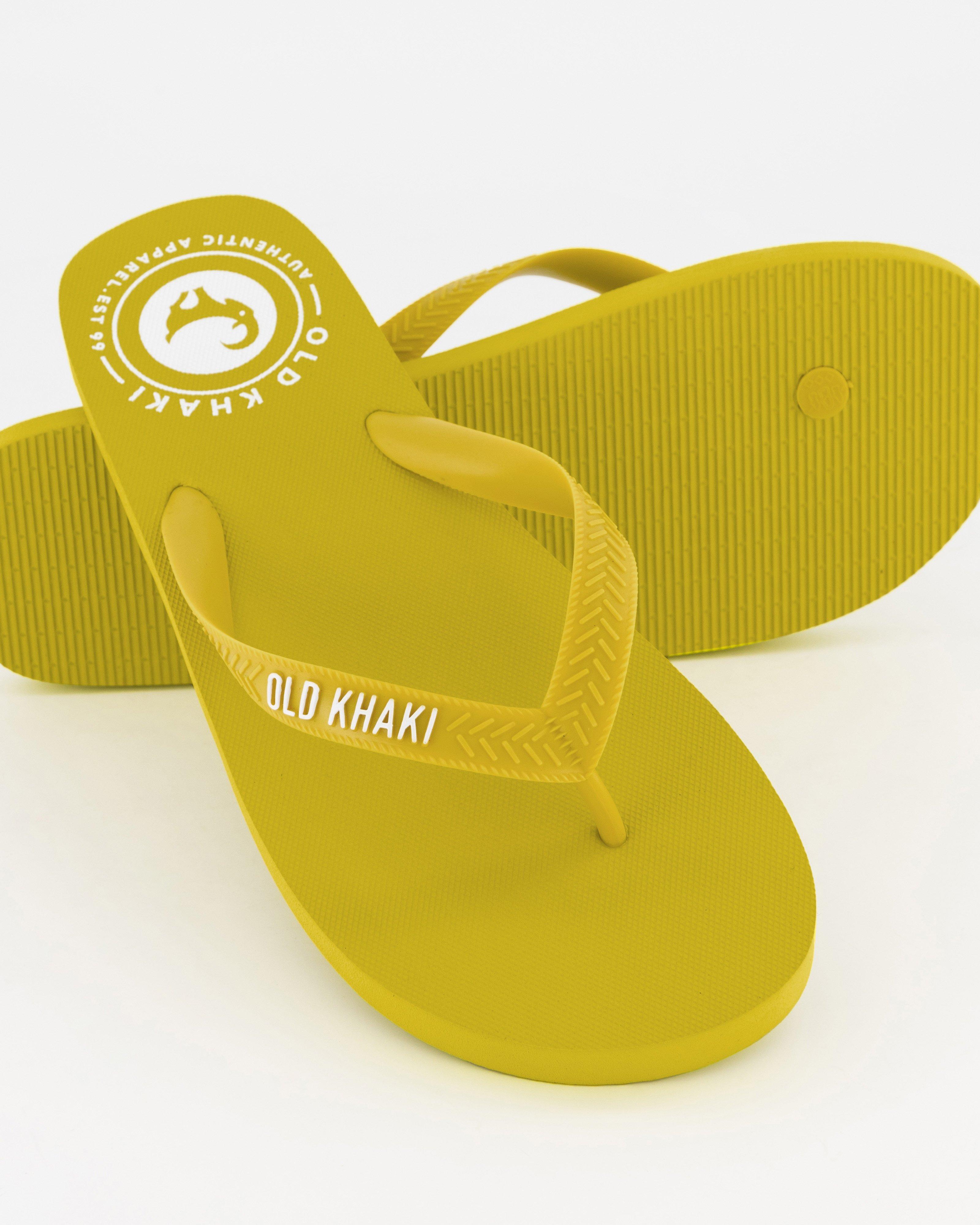 Men's Plain Pacifico Flip Flop | Old Khaki