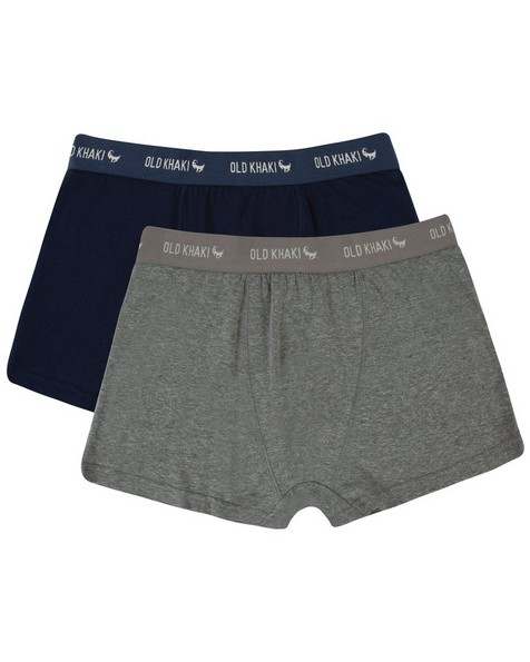 Men’s 2-Pack Underwear -  grey-navy