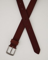 Old Khaki Women's Kodiak Worn Leather Basic Belt -  tan