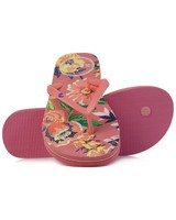 Old Khaki Women's Tide Flip Flops -  pink-navy