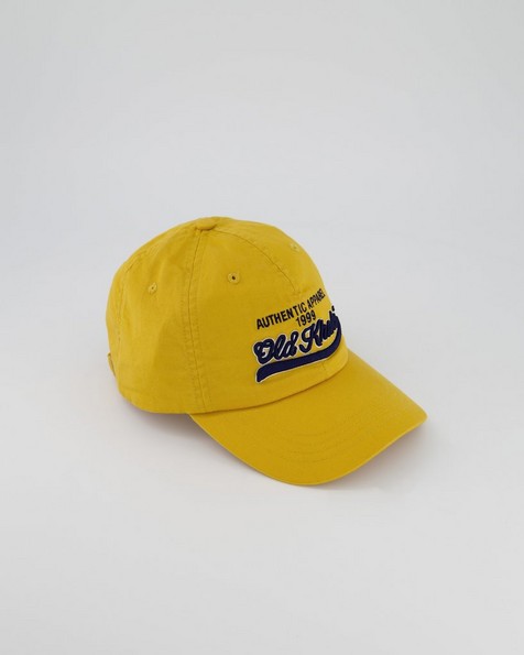 Caden Retro Cap -  yellow