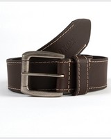 Men's Chance Leather Belt -  brown