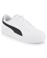 Women's Puma Skye Clean Sneaker -  white-black