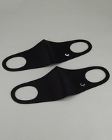 2-Pack Neoprene Groat Masks -  black