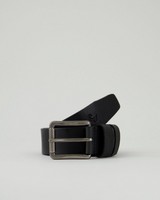 Men's Jonno Leather Belt -  black