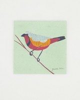 Gemma Orkin Bird Card -  sage