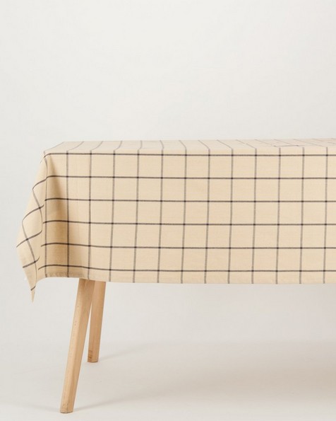Grid Tablecloth -  dustypink