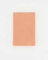 Poetry Linen Notebook -  pink