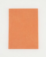 Copper Linen Notebook  -  rust
