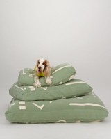 Script Dog pillow Medium -  assorted