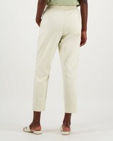 Shiloh Relaxed Twill Jogger -  cream