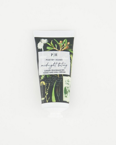 Midnight Botany Luxury Fragranced Hand & Nail Cream -  black
