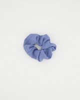 2-Pack Zanele Textured Scrunchie Set -  midblue