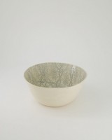 Wonki Ware Patterned Bowl -  grey