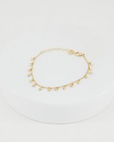 Delicate Tealight Bracelet -  gold