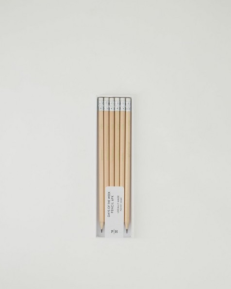 Weekly Pencil Set -  white