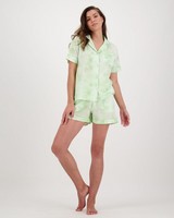 Tie Dye Pyjama Set -  green