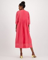 Madina Pintuck Dress -  pink