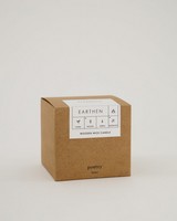 Earthen Boxed Candle -  rust