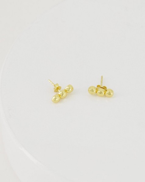  Crawler Stud Earrings -  gold