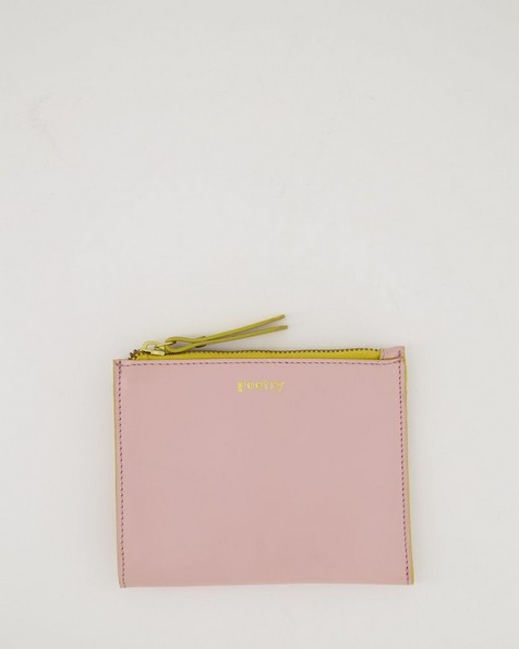 Marrian Colourblock Pouch -  pink
