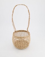 Fisherman's Basket - Small -  oatmeal