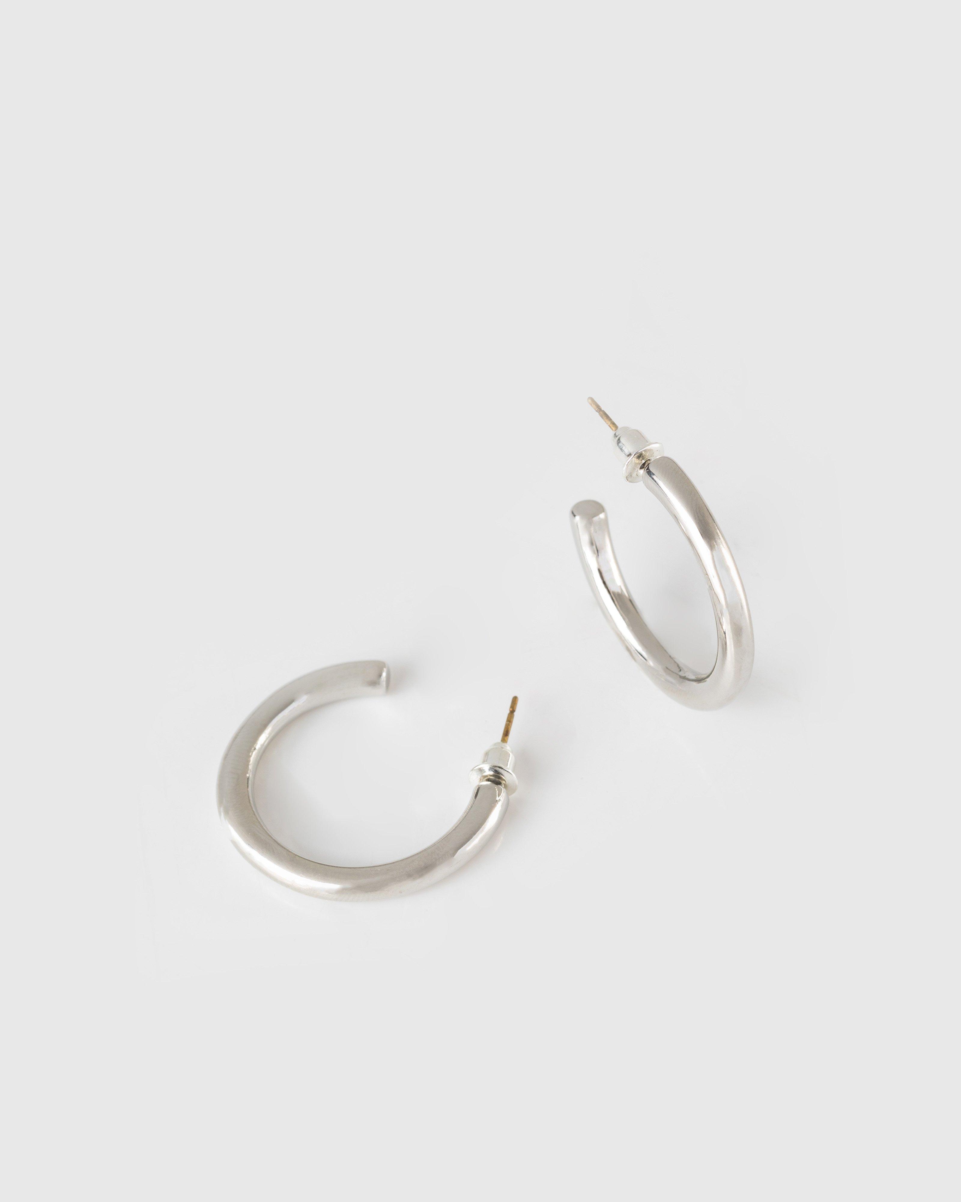 Metal Hoop Earrings - Poetry Clothing Store