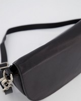 Zest Leather Messenger Bag -  black