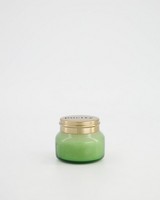 Pearlized Candle in Jar -  darkgreen